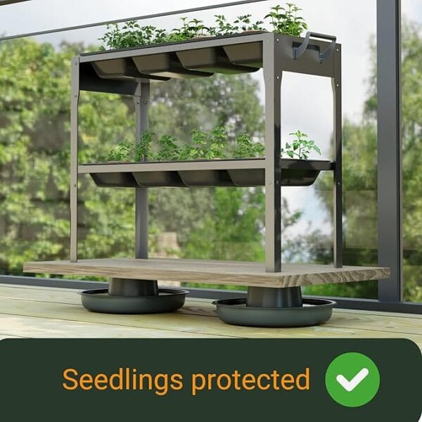 protect seedlings and plants in greenhouse from slugs and snails