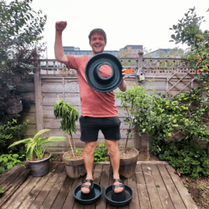 stop slugs founder standing on two slugstands