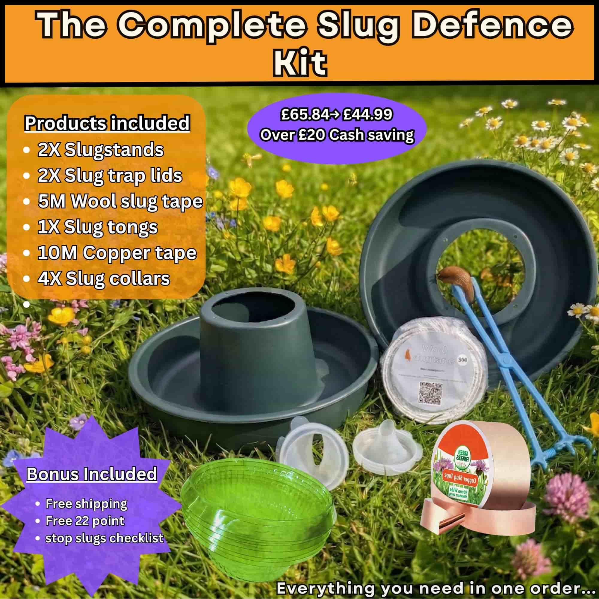 Mega Bundle slug protection total slug prevention / protection kit